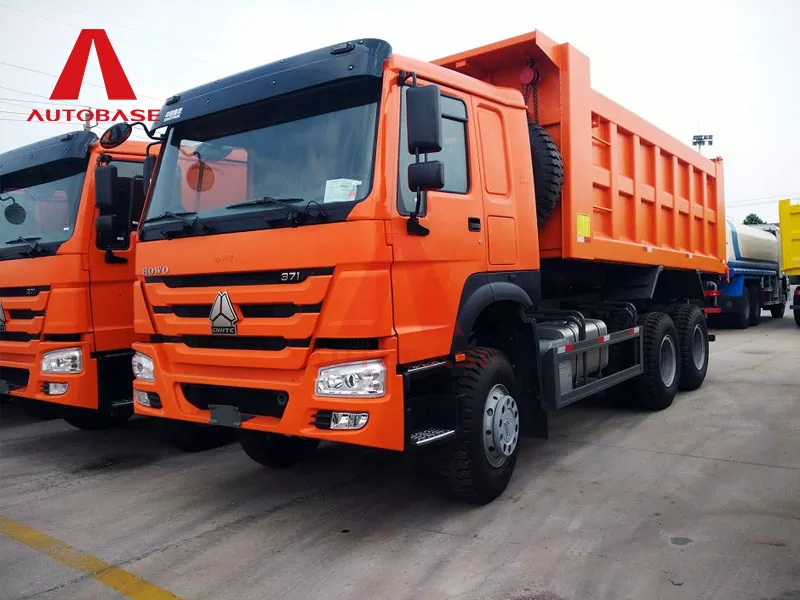 Sinotruk Howo 6 × 4 डंप ट्रक